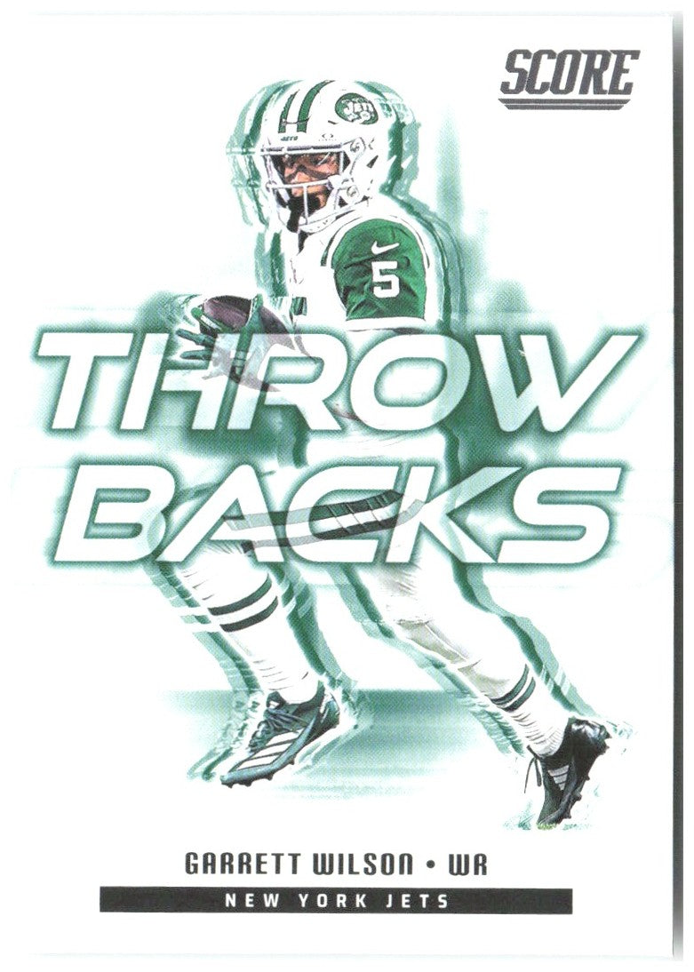 Garrett Wilson Score - Throwbacks 21 2025 New York Jets