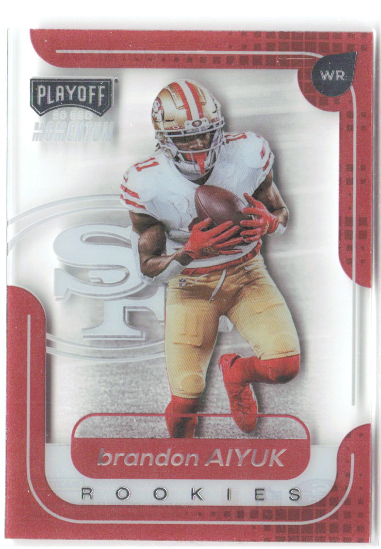 Brandon Aiyuk Chronicles Playoff Momentum Rookies M-15 2020 San Francisco 49ers