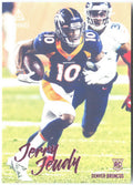 Jerry Jeudy Chronicles - Luminance Update Rookies Pink 205 2020 Denver Broncos