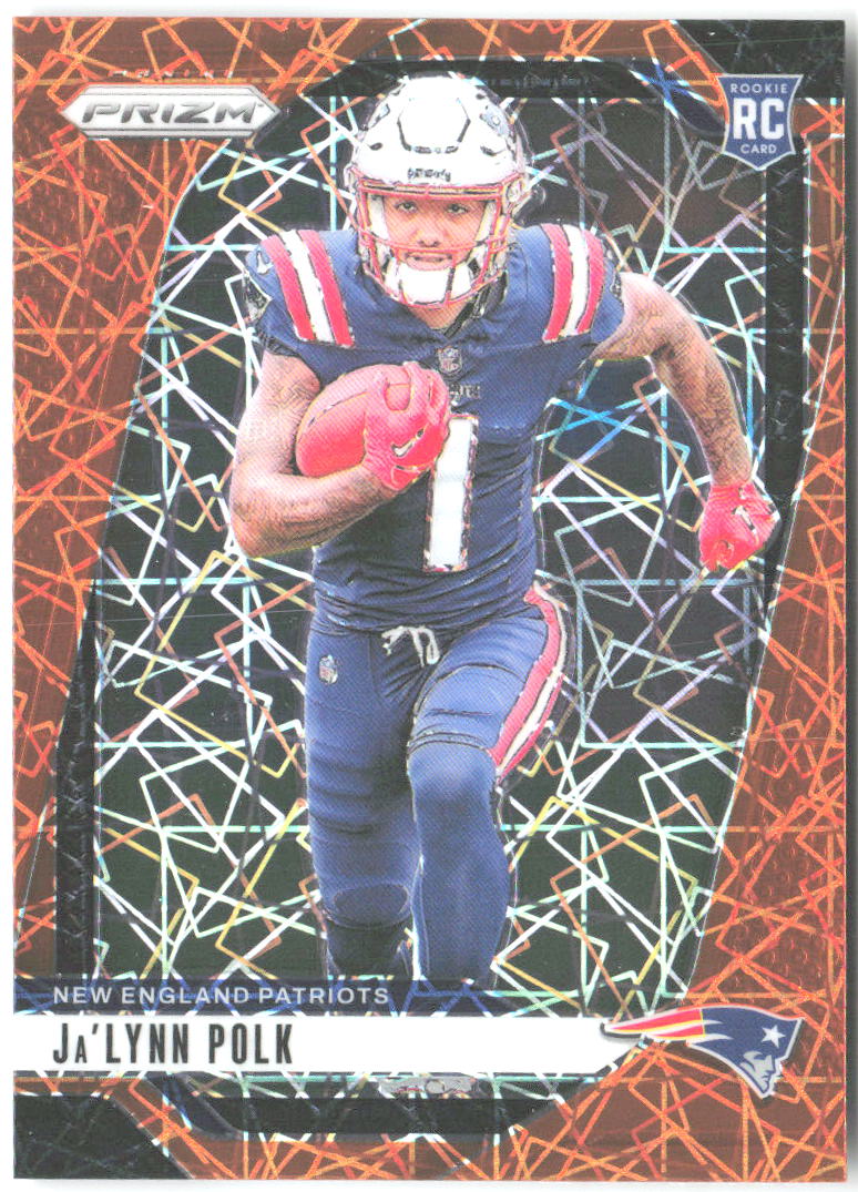 Ja'Lynn Polk Panini Prizm - Lazer 339 2024 New England Patriots