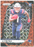 Ja'Lynn Polk Panini Prizm - Lazer 339 2024 New England Patriots