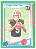Dillon Gabriel Donruss - Press Proofs Green 316 2025 Cleveland Browns