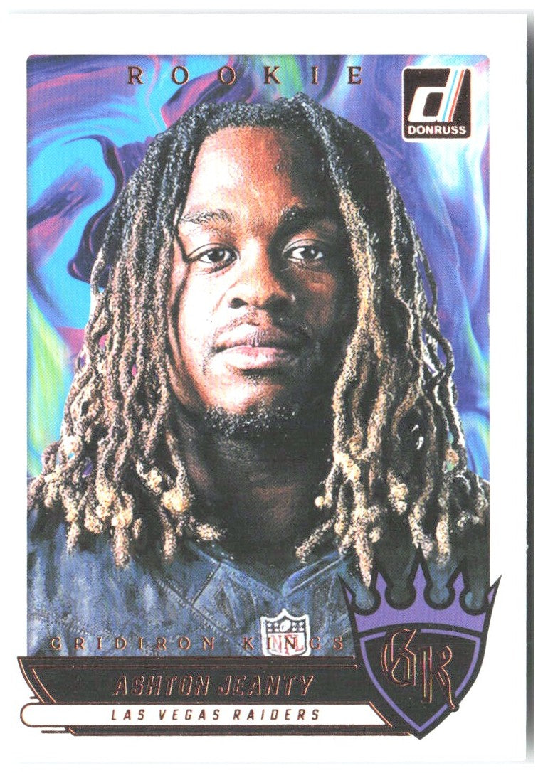 Ashton Jeanty Donruss - Rookie Gridiron Kings RGK-AJY 2025 Las Vegas Raiders