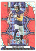 Adam Thielen Panini Mosaic - Mosaic Reactive Orange 130 2022 Minnesota Vikings