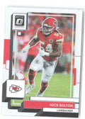 Nick Bolton Donruss Optic - Holo 98 2022 Kansas City Chiefs