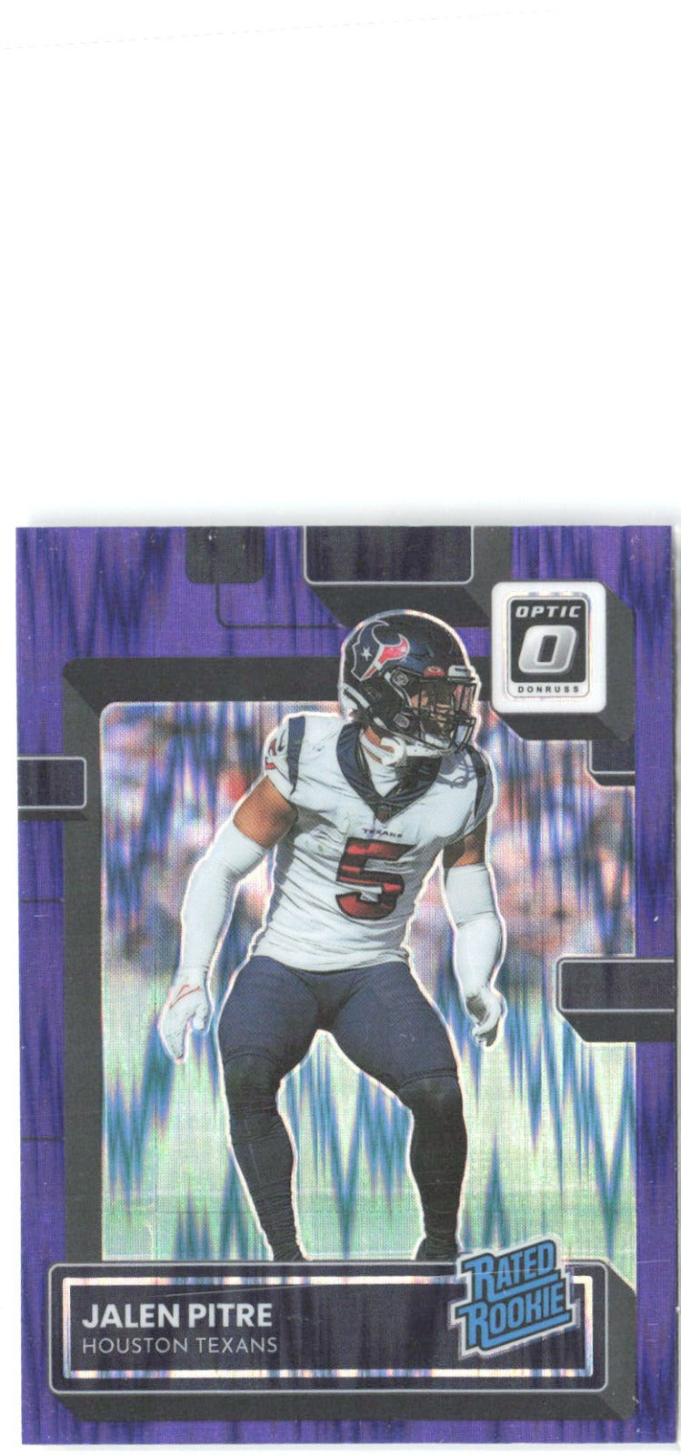 Jalen Pitre Donruss Optic - Purple Shock 260 2022 Houston Texans