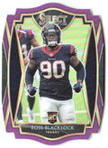Ross Blacklock Panini Select - Purple Prizm Die Cut 194 2020 Houston Texans
