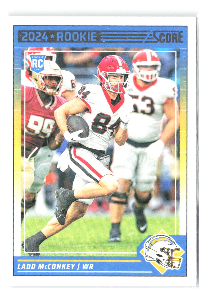 Ladd McConkey Score 328 2024 Los Angeles Chargers RC