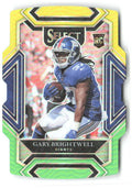 Gary Brightwell Select - Green and Yellow Prizm Die Cut 295 2021 New York Giants