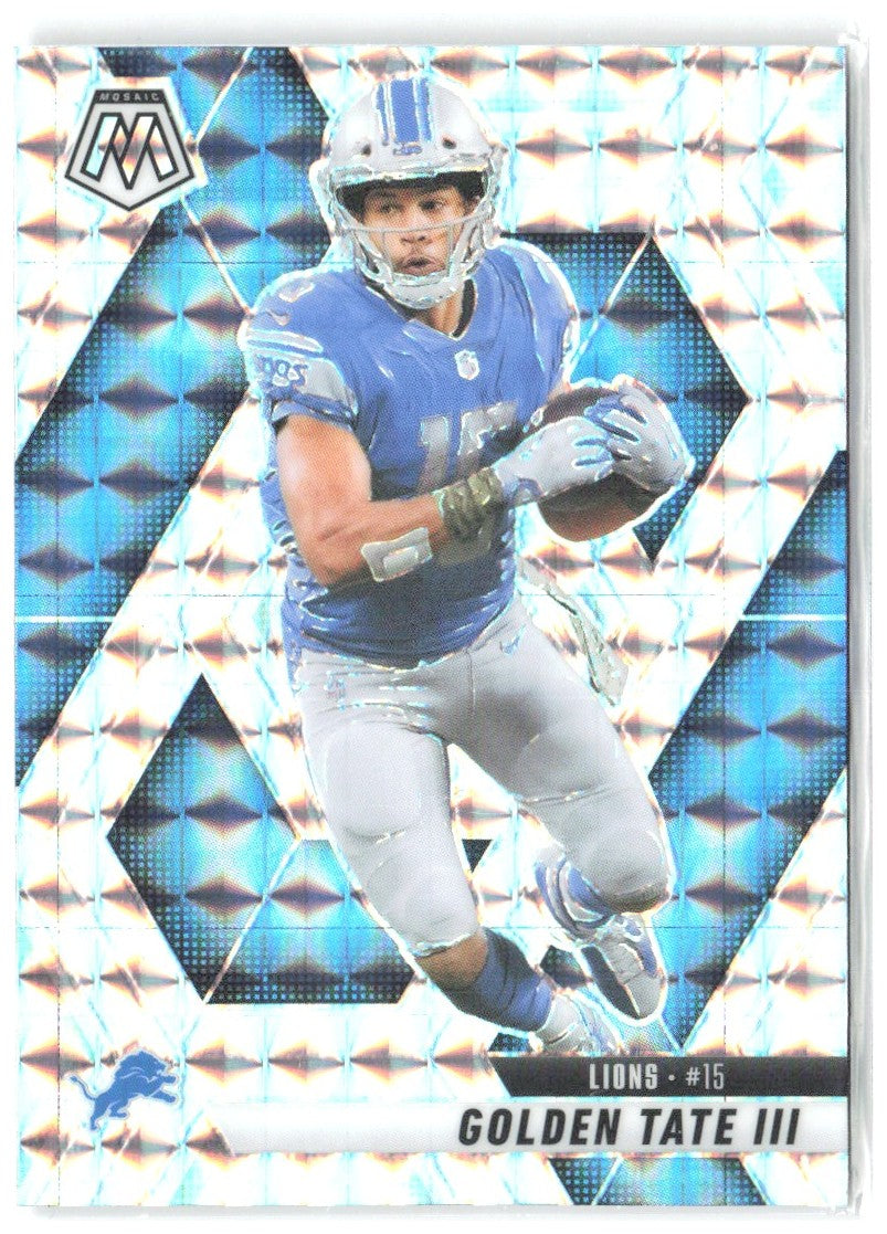 Golden Tate III Panini Mosaic - Mosaic 214 2025 Detroit Lions