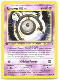 Unown [M] 1st Edition Uncommon Neo Discovery 49/75 NM CR CG gangs