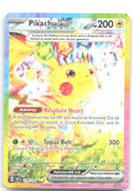 Pikachu ex Holo Special Illustration Rare SV08: Surging Sparks 238/191 NM GIDORA