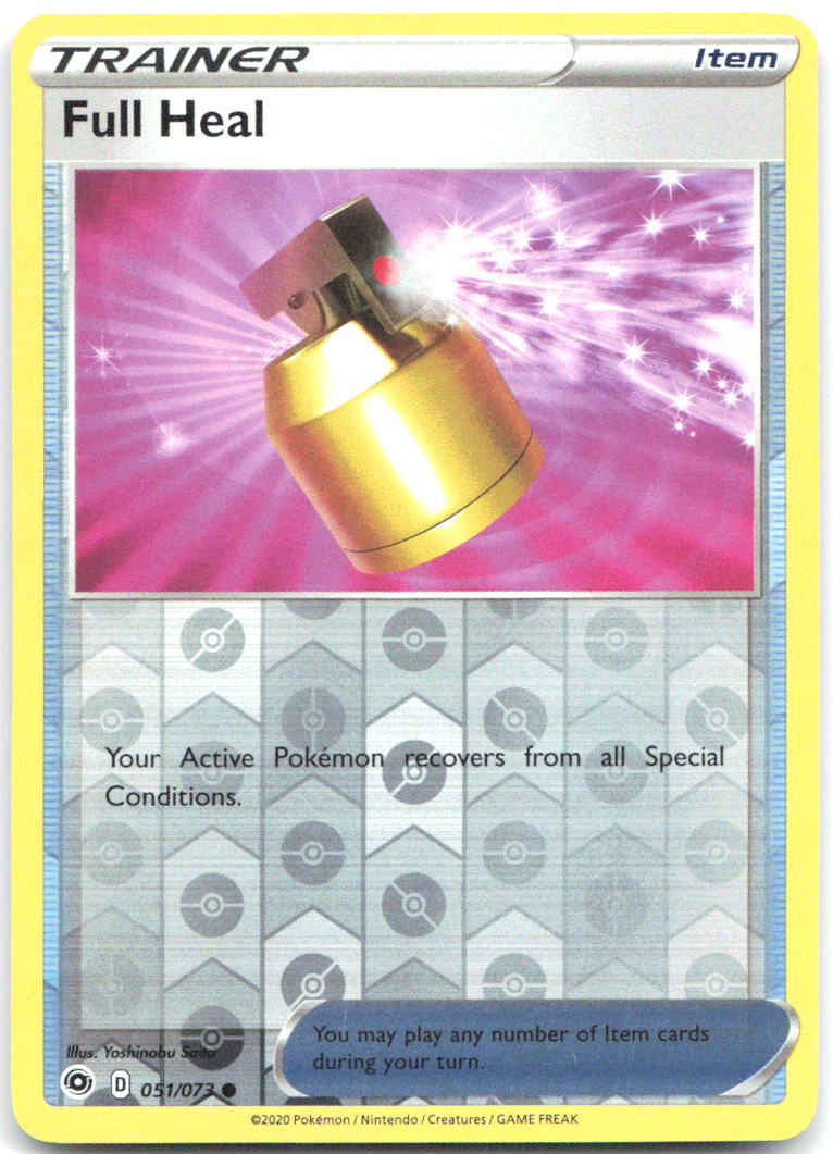 Full Heal Reverse Holo Common Champion's Path 51/73 NM Yoshinobu Saito