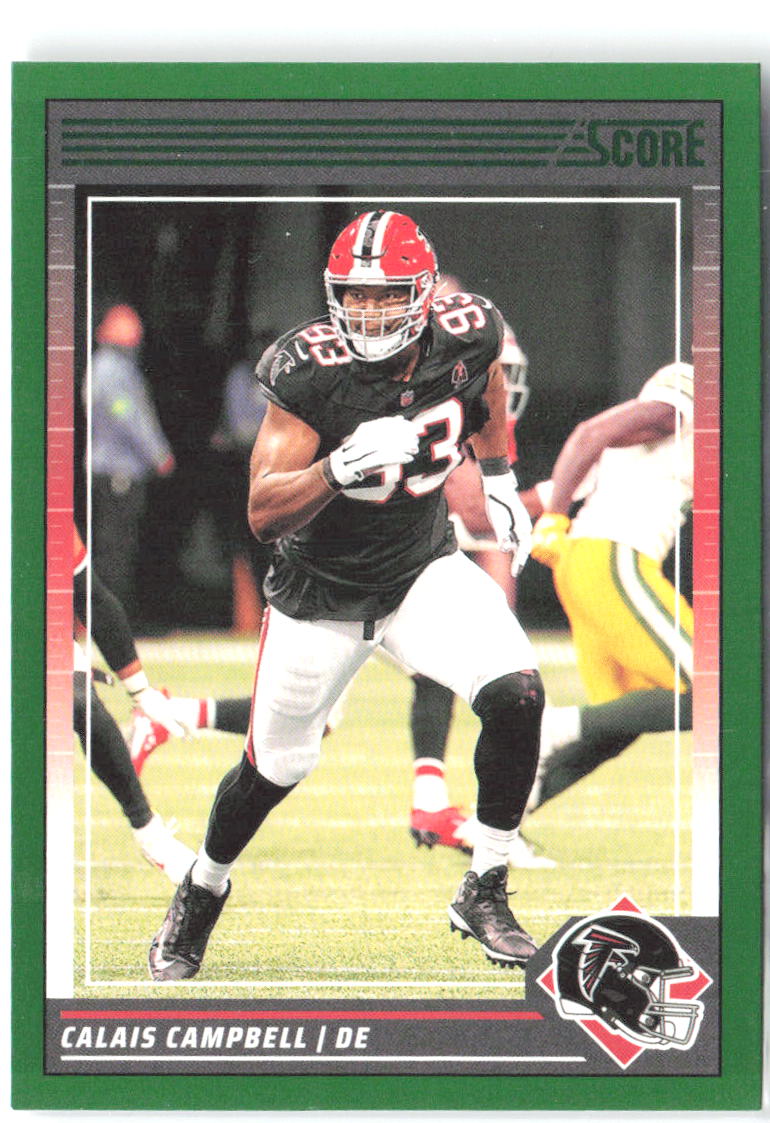 Calais Campbell Score - Green 12 2024 Atlanta Falcons