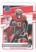 Ke'Shawn Vaughn Donruss Optic - Holo 186 2020 Tampa Bay Buccaneers