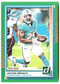 Jaylen Wright Donruss - Press Proofs Green 143 2025 Miami Dolphins