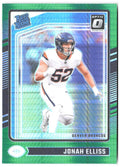 Jonah Elliss Donruss Optic - Green Hyper 257 2024 Denver Broncos