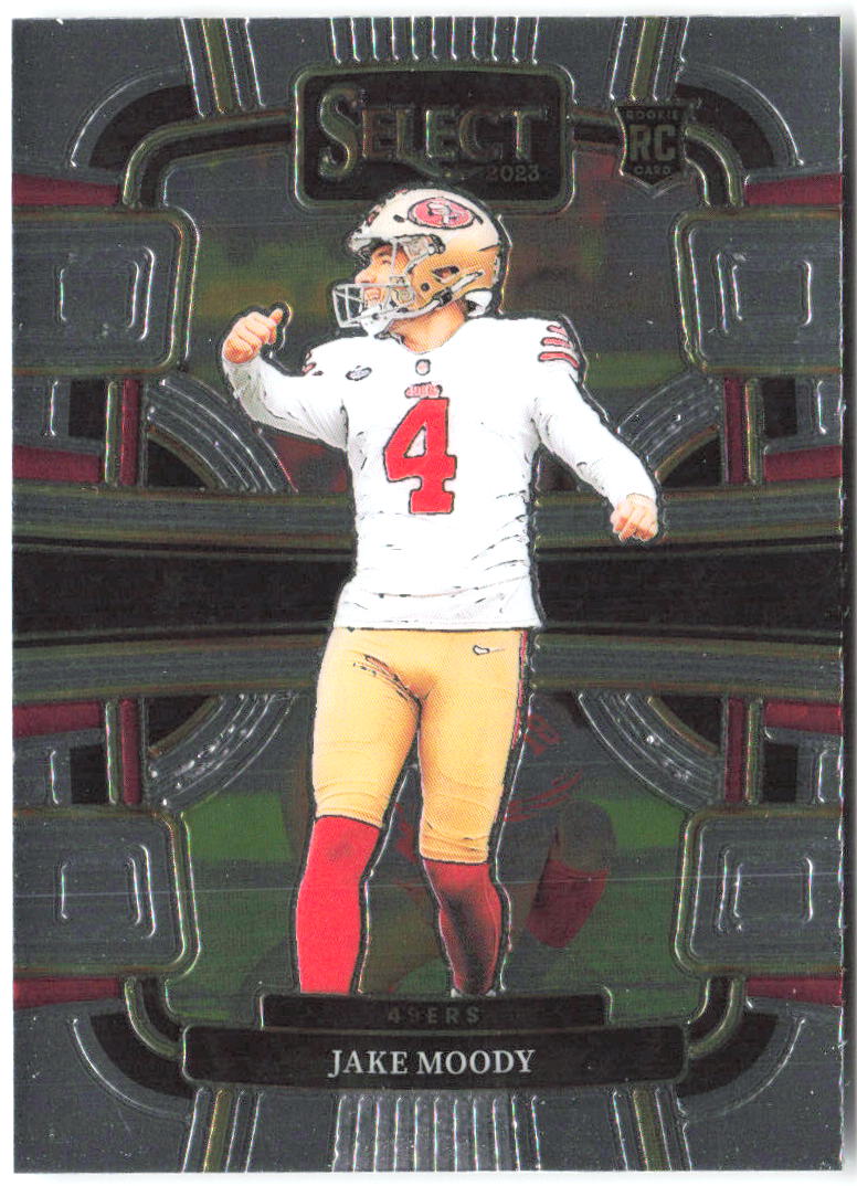 Jake Moody Panini Select 90 2023 San Francisco 49ers RC