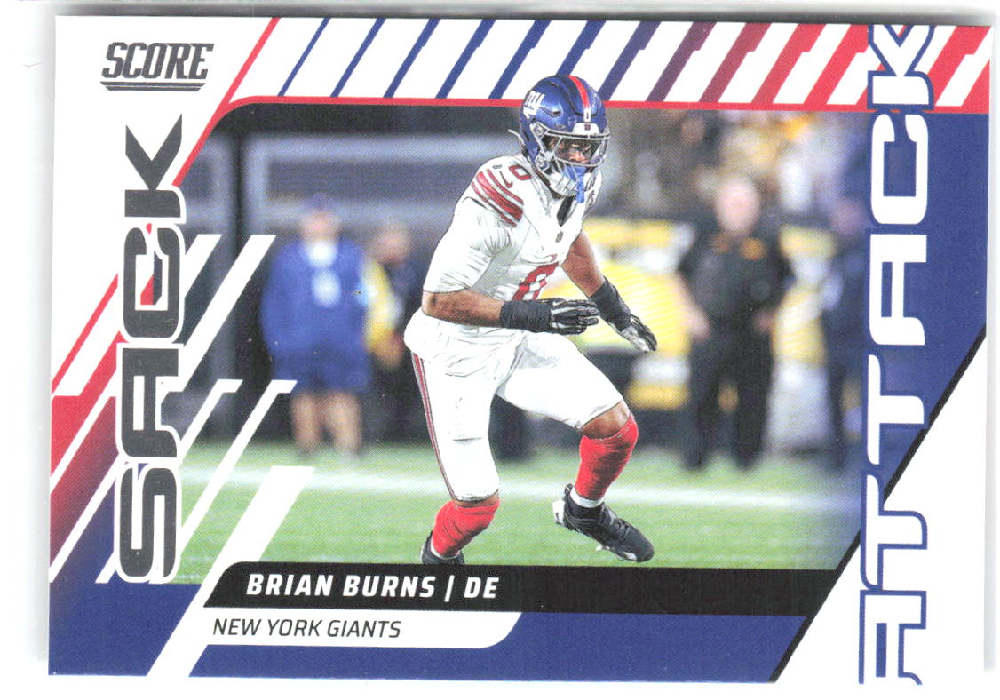Brian Burns Score - Sack Attack 13 2025 New York Giants