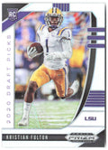 Kristian Fulton Panini Prizm Draft Picks - Prizms Silver 158 2020 LSU Tigers