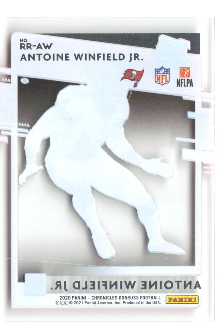 Antoine Winfield Jr. Chronicles - Clearly Donruss Rookies RR-AW 2020 Buccaneers