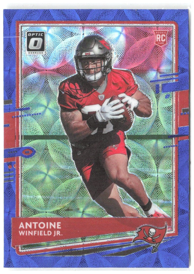 Antoine Winfield Jr. Donruss Optic - Blue Scope 138 2020 Tampa Bay Buccaneers