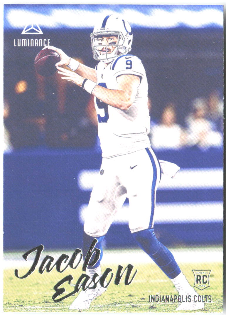 Jacob Eason Chronicles - Luminance Update Rookies 208 2020 Indianapolis Colts