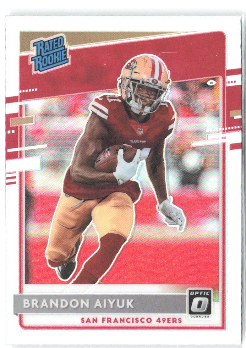 Brandon Aiyuk Donruss Optic - Holo 169 2020 San Francisco 49ers