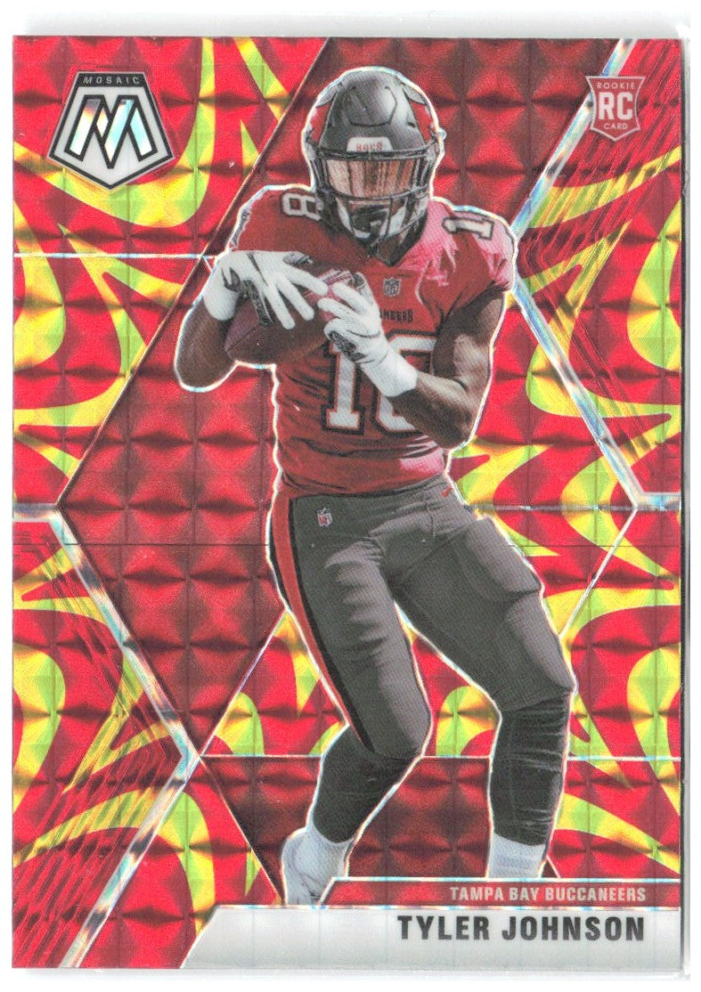 Tyler Johnson Panini Mosaic - Prizm Reactive Gold 241 2020 Tampa Bay Buccaneers
