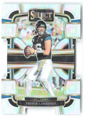 Trevor Lawrence Select - Silver Prizms Die Cuts 46 2023 Jacksonville Jaguars