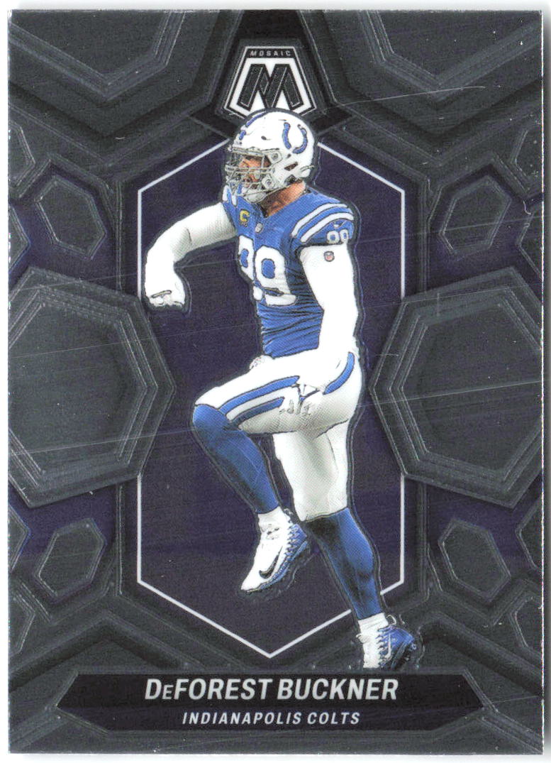 DeForest Buckner Panini Mosaic 97 2024 Indianapolis Colts