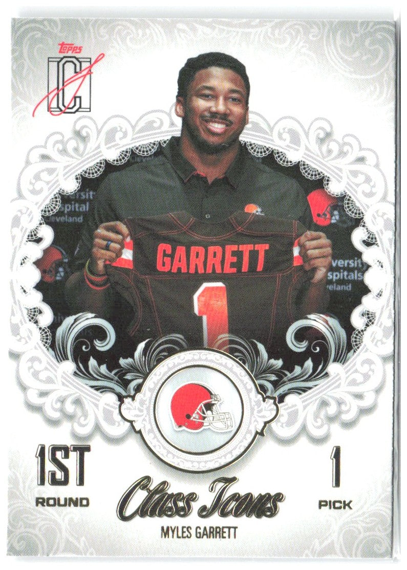 Myles Garrett Topps Signature Class - Class Icons CI-2 2025 Cleveland Browns