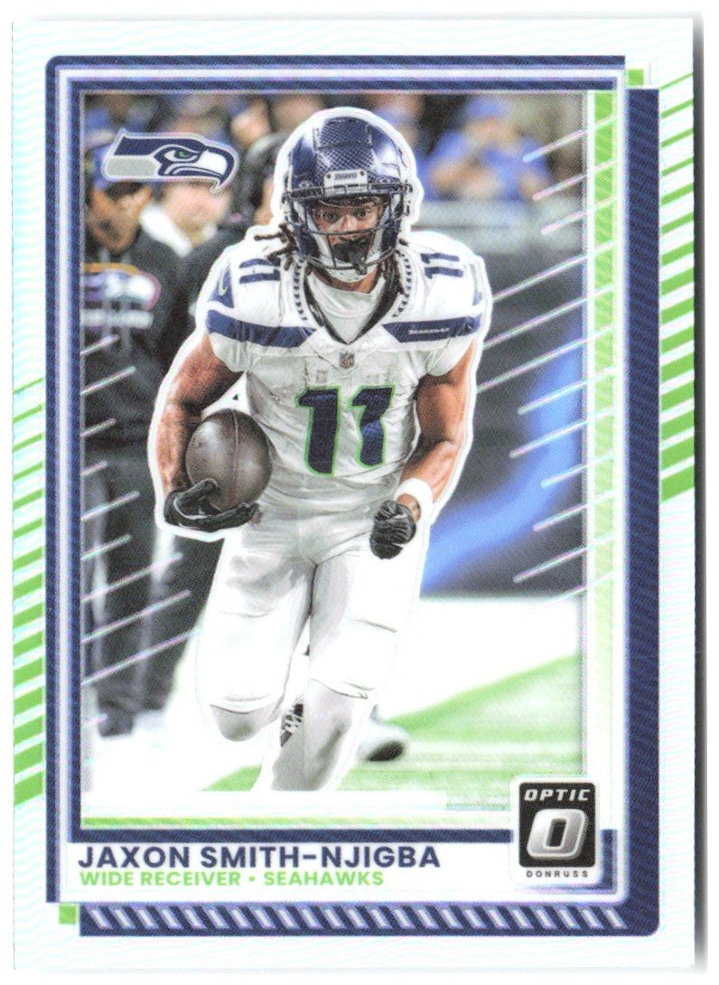 Jaxon Smith-Njigba Donruss Optic - Holo 7 2025 Seattle Seahawks