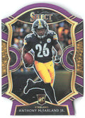 Anthony McFarland Jr. Select - Purple Prizm Die Cut 81 2020 Pittsburgh Steelers