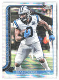 Ja'Tavion Sanders Topps Chrome - Pulsar Refractor 45 2025 Carolina Panthers