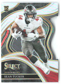 Sean Tucker Panini Select - Silver Prizms Die Cuts 220 2023 Tampa Bay Buccaneers