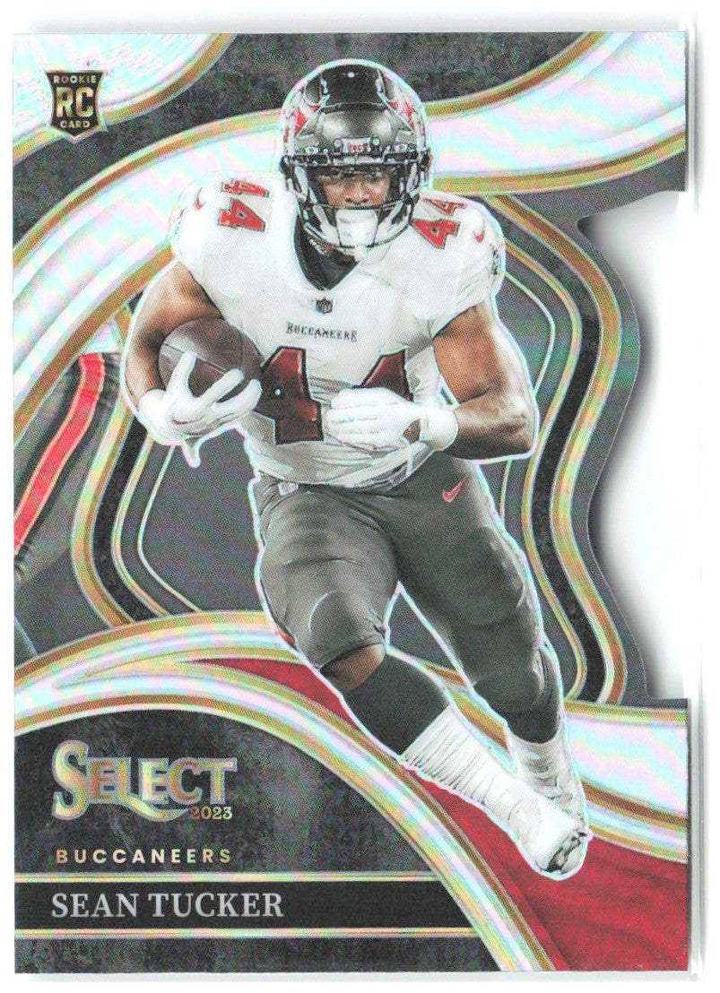 Sean Tucker Panini Select - Silver Prizms Die Cuts 220 2023 Tampa Bay Buccaneers
