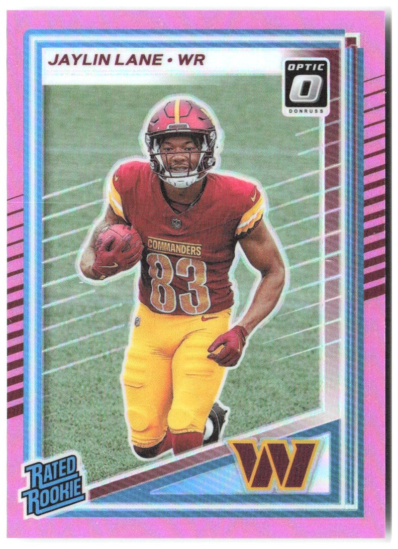 Jaylin Lane Donruss - Press Proofs Purple 335 2025 Washington Commanders