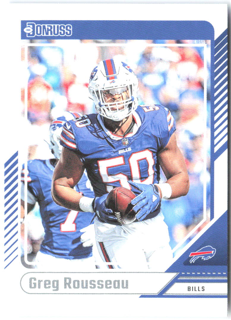 Greg Rousseau Donruss 74 2024 Buffalo Bills