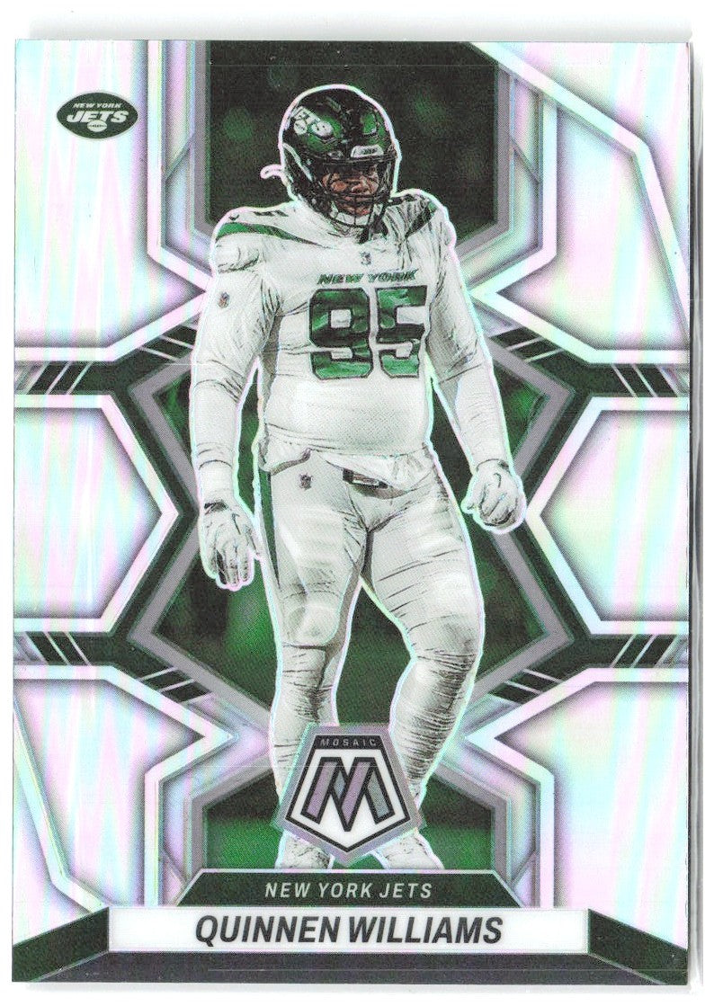 Quinnen Williams Panini Mosaic - Silver 154 2022 New York Jets
