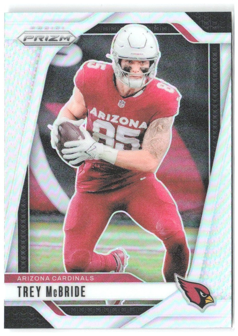 Trey McBride Panini Prizm - Silver 4 2024 Arizona Cardinals