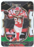 Skyy Moore Select - Black and Green Prizm Die Cut 21 2022 Kansas City Chiefs