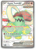 Great Tusk ex Holo Promo SV Scarlet & Violet Promo Cards 072 NM 5ban Graphics