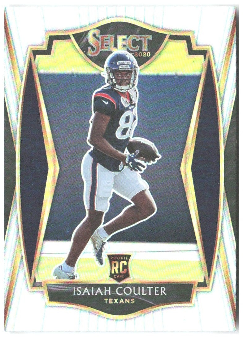 Isaiah Coulter Panini Select - Silver Prizm 198 2020 Houston Texans