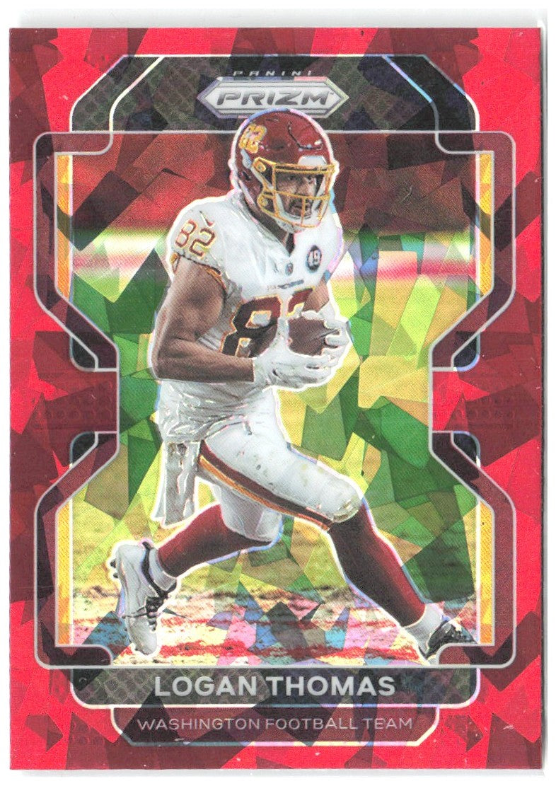 Logan Thomas Panini Prizm - Red Ice 210 2021 Washington Football Team