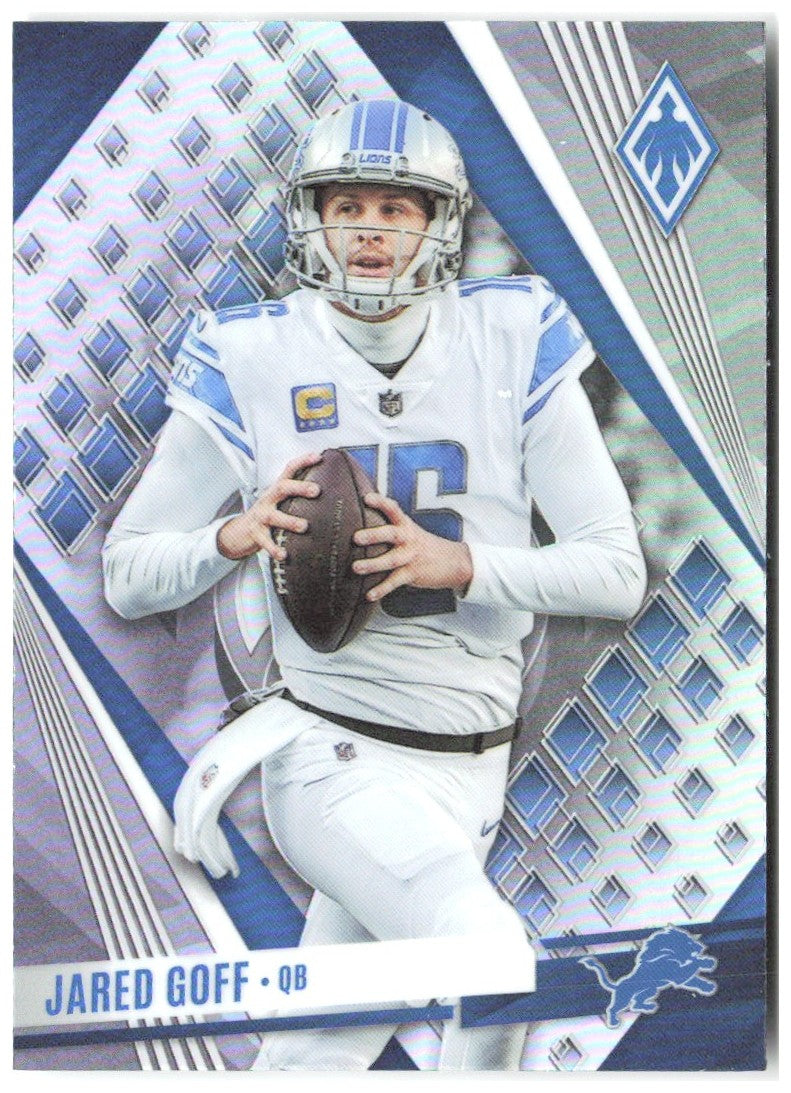 Jared Goff Panini Phoenix - Silver 27 2023 Detroit Lions "SP" Variant