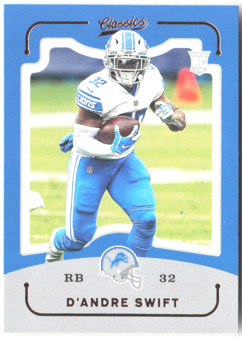 D'Andre Swift Panini Chronicles - Classics CL-10 2020 Detroit Lions