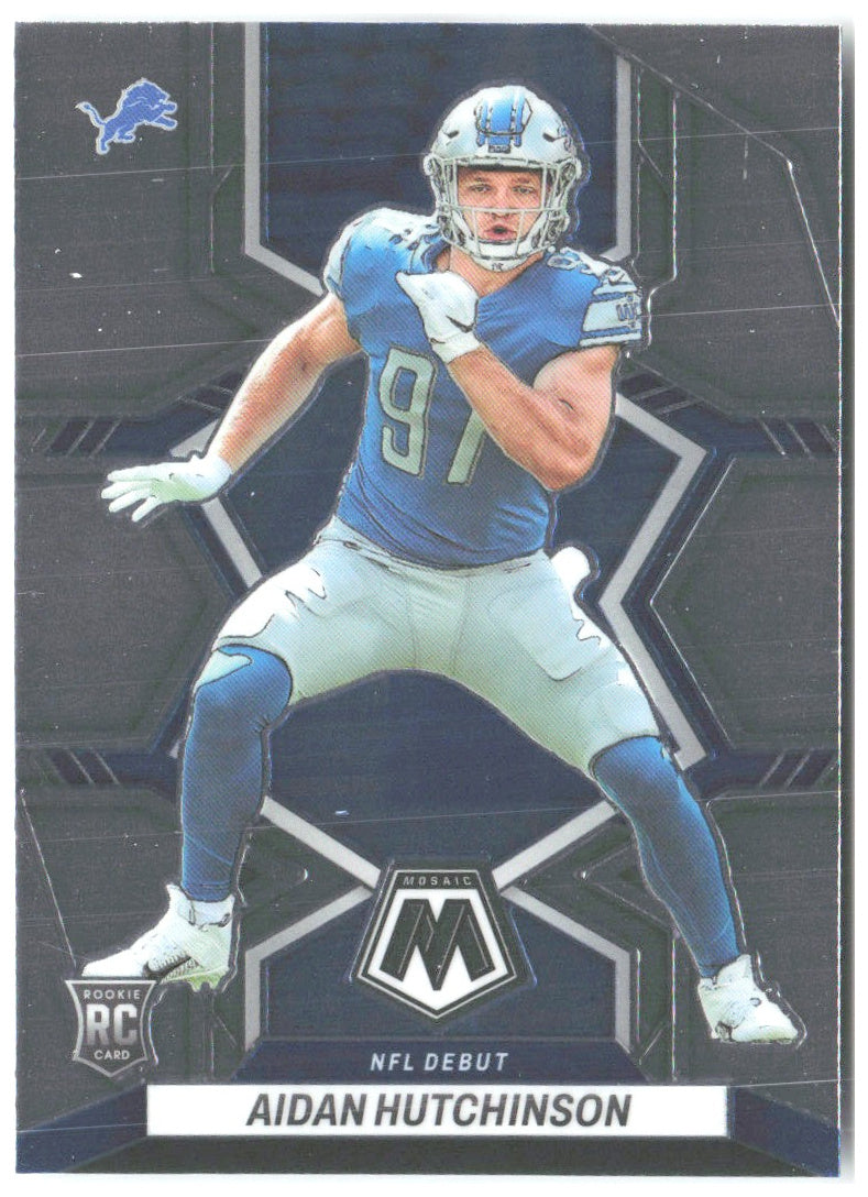 Aidan Hutchinson Panini Mosaic 287 2022 Detroit Lions