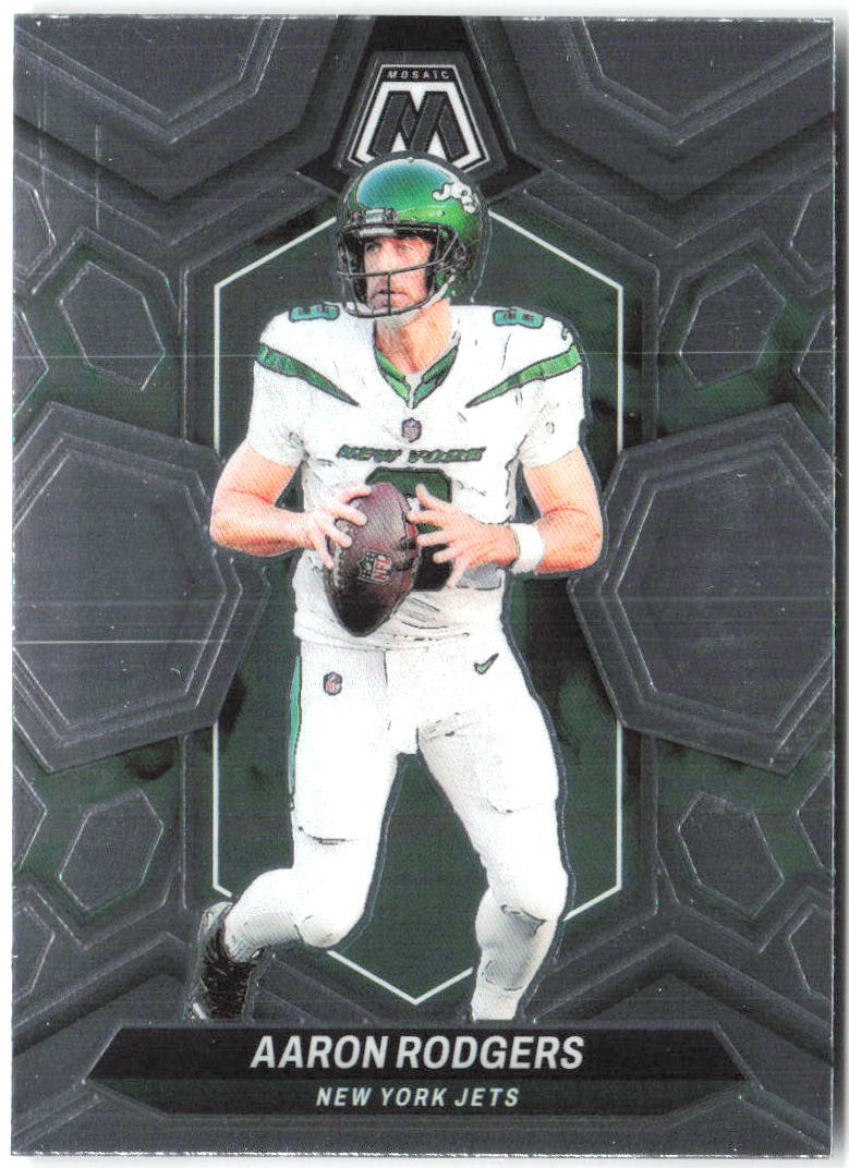 Aaron Rodgers Panini Mosaic 169 2024 New York Jets