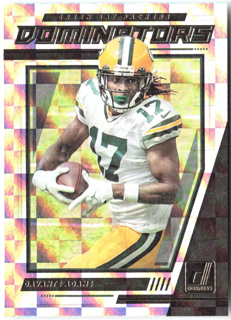 Davante Adams Donruss - Dominators D39 2021 Green Bay Packers